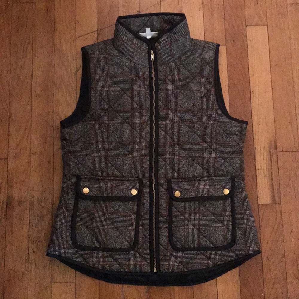Plaid Vest!